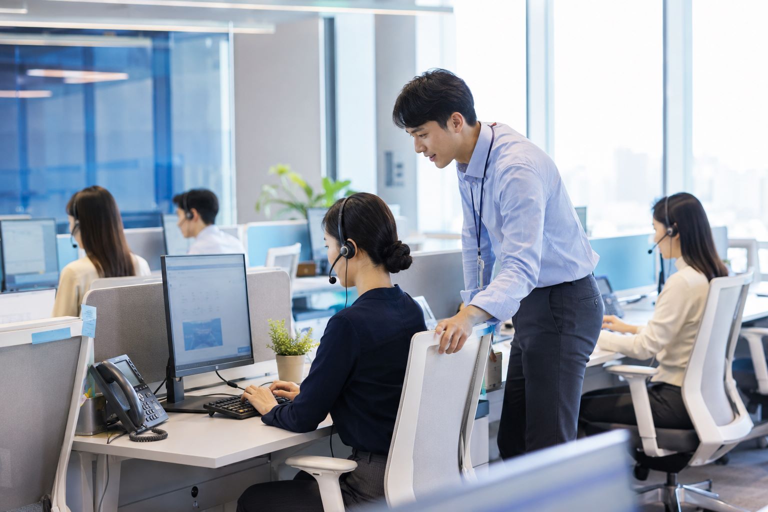 안정적으로 운영되는 Contact Center 현장